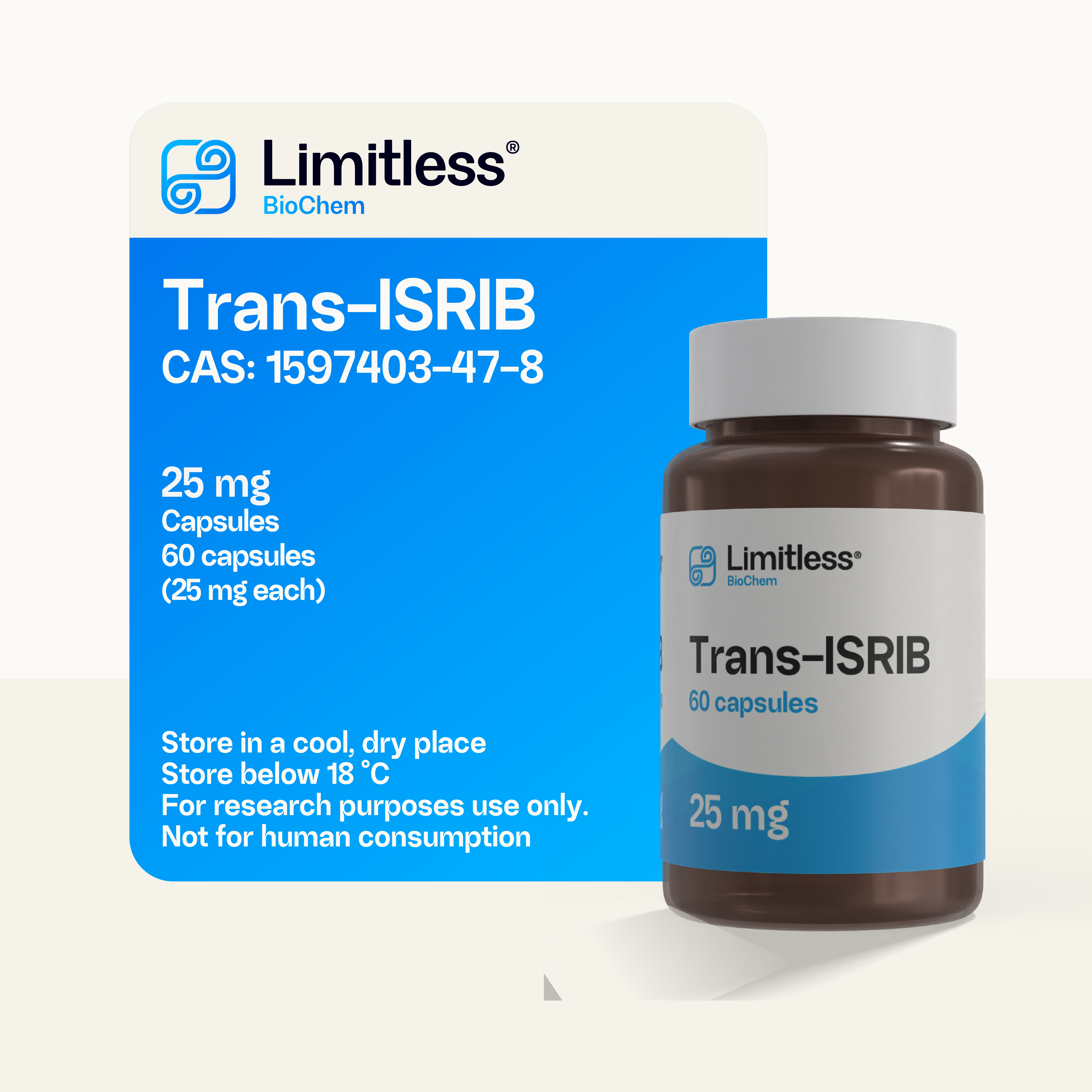 Trans-ISRIB 25mg - 60 tobolek PŘEDPRODEJ