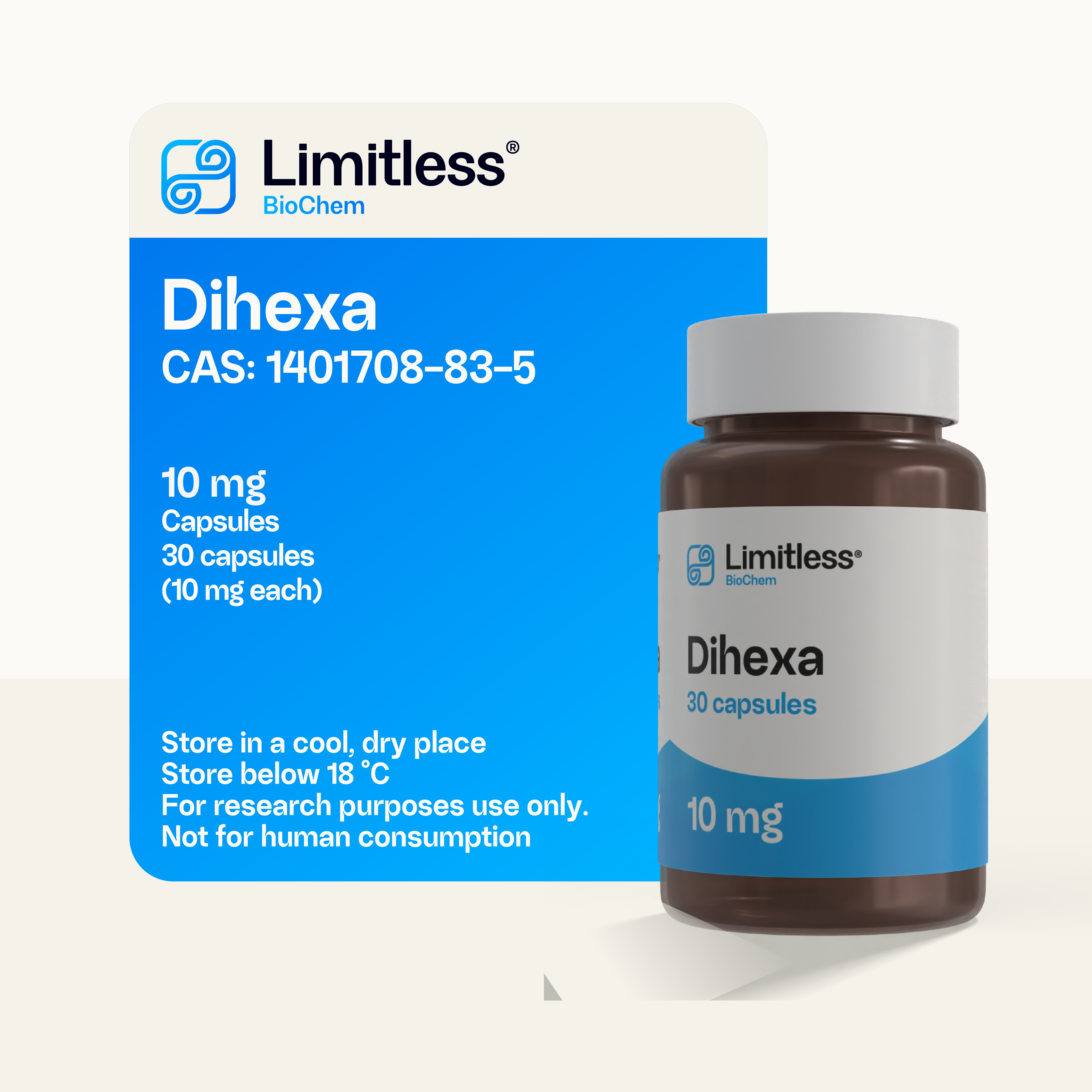 Dihexa 10 mg - 30 kapslí PŘEDOBJEDNÁVKA