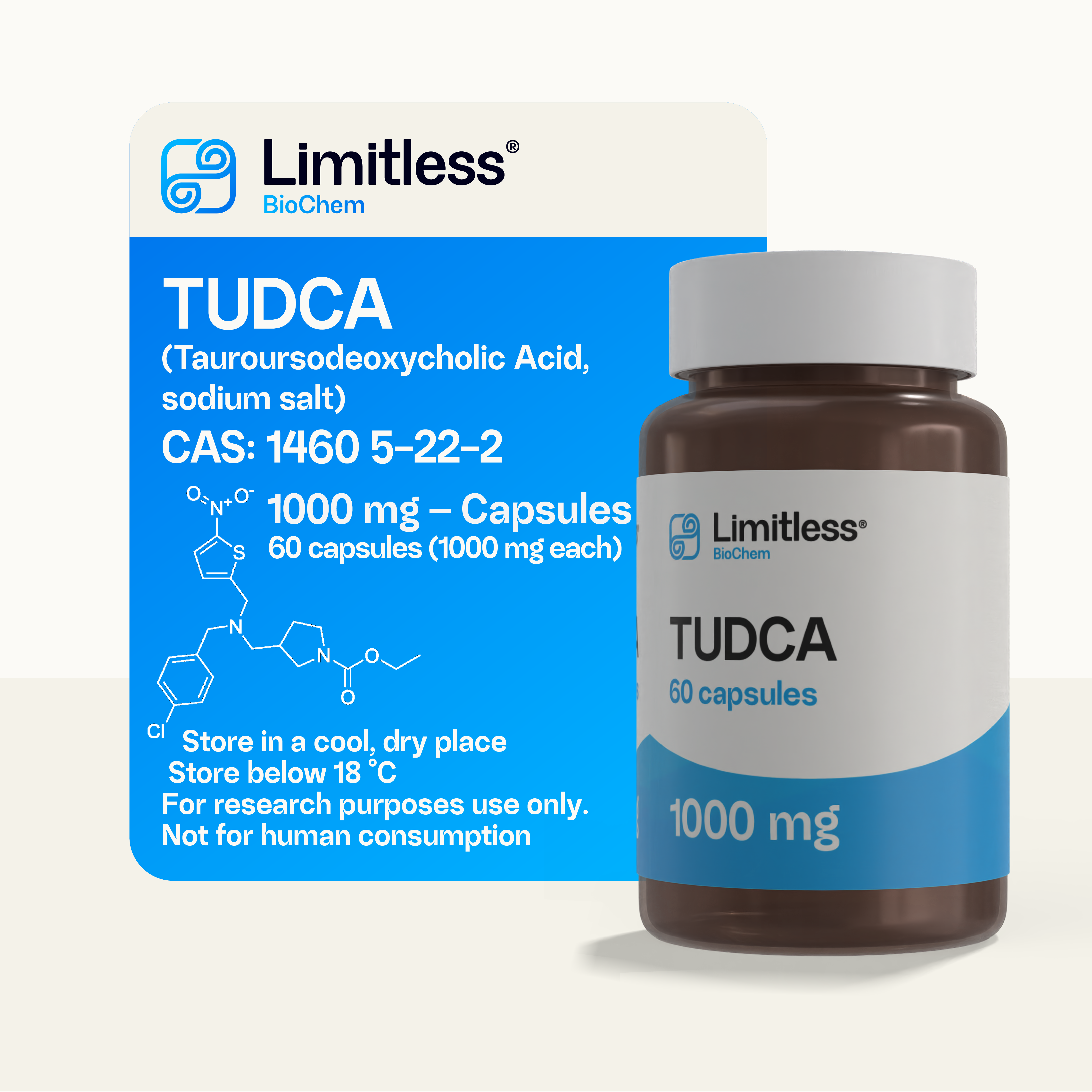 TUDCA 500 mg - 60 kapslí PŘEDOBJEDNÁVKA