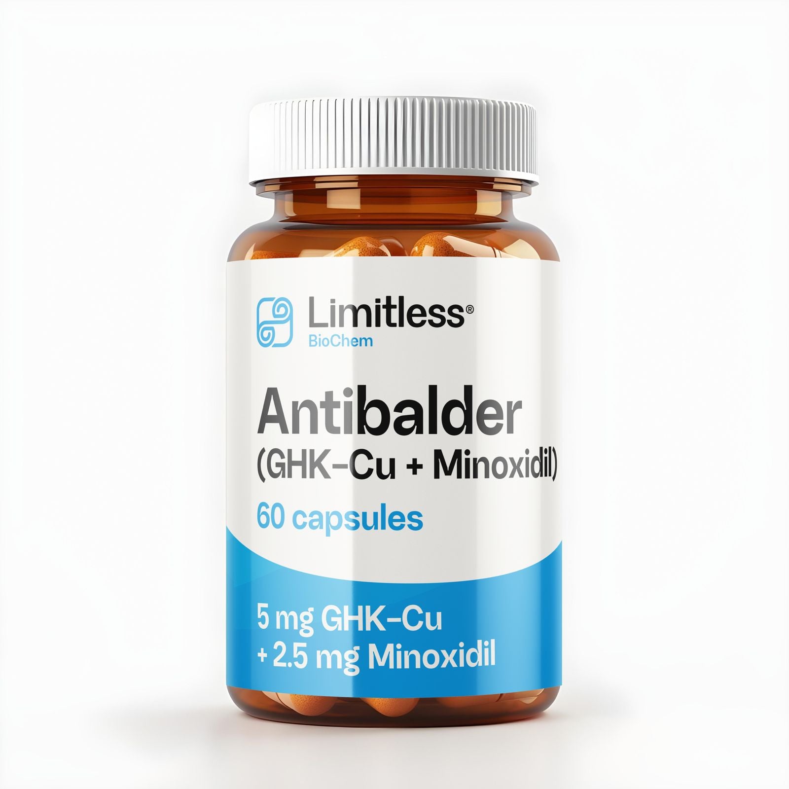 Antibalder GHK-Cu + Minoxidil – 60 capsules
